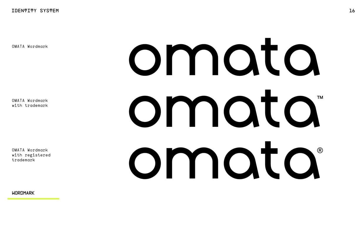 OMATA Brand Books: v1.0, page 16