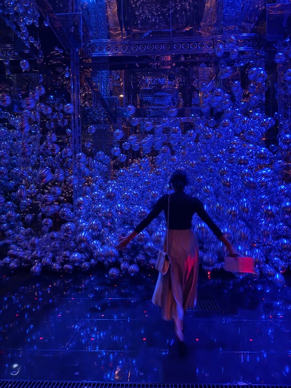 Teamlab Abu Dhabi installation