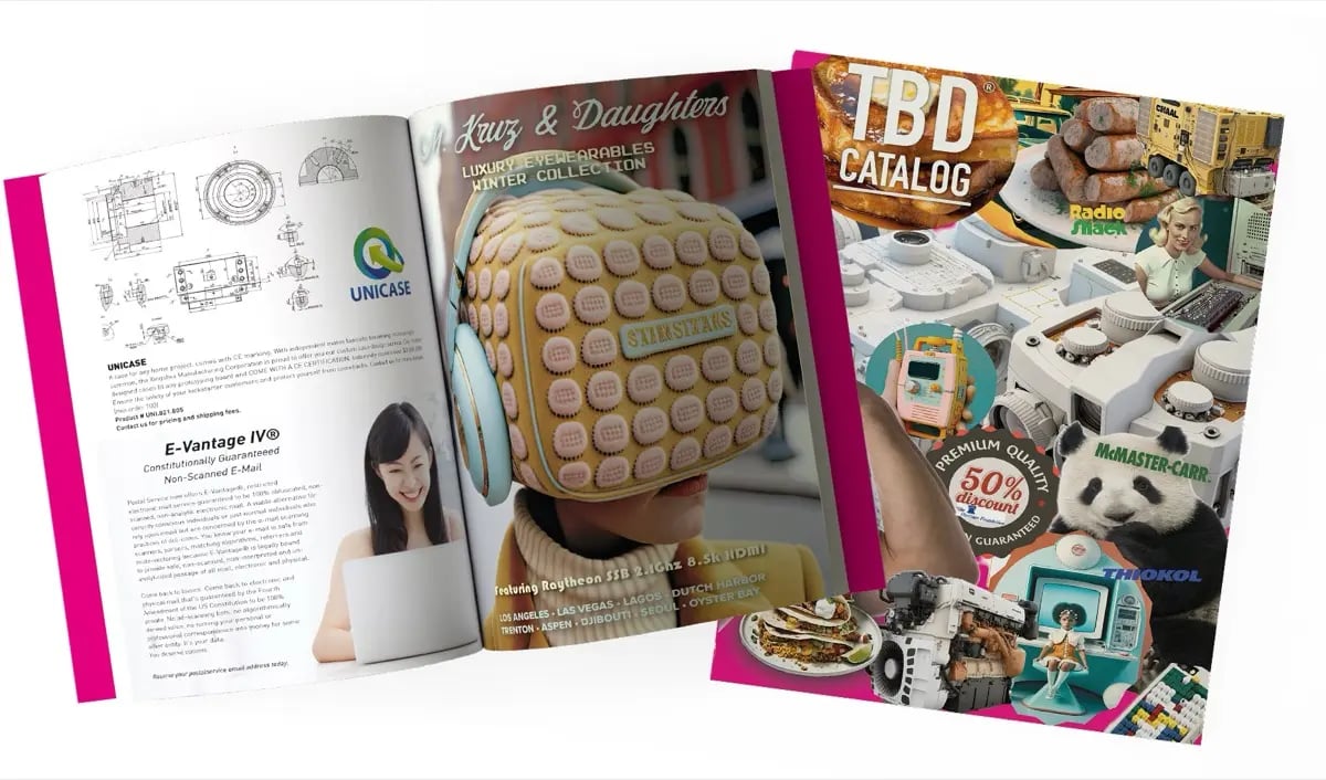 TBD Catalog the canonical Design Fiction a Product Catalog from a Possible Future