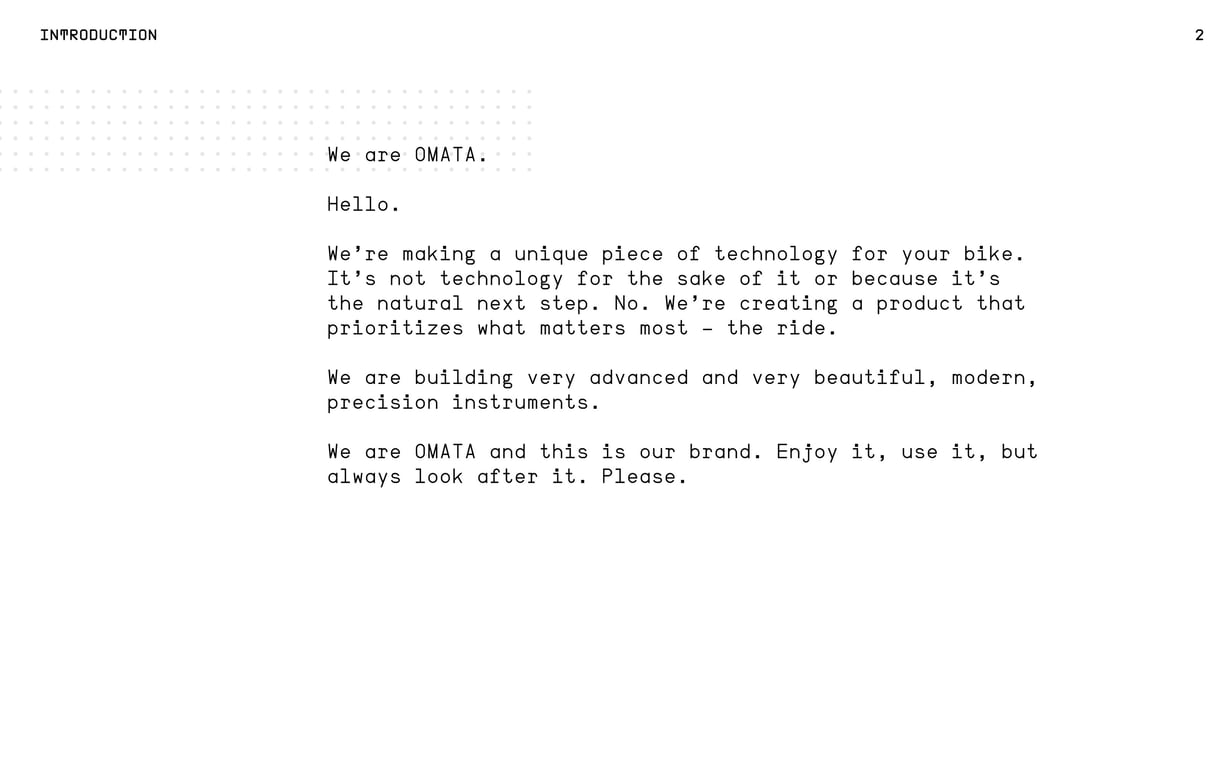 OMATA Brand Books: v1.6 file, page 2