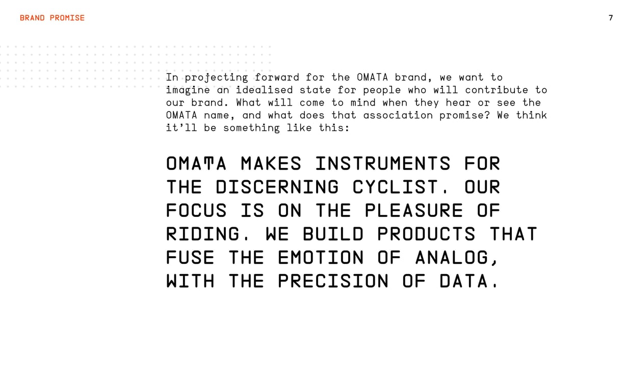 OMATA Brand Books: v1.4, page 7