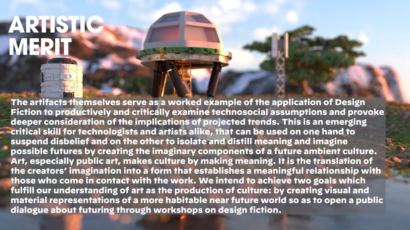 Images from the Near Future Laboratory proposal to LACMA's R+D Lab. 