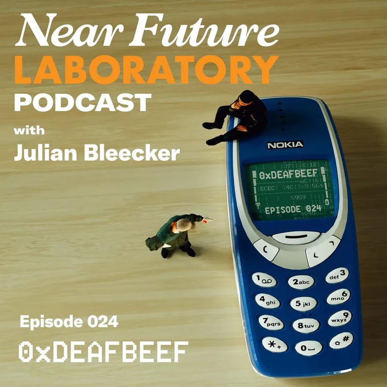 Near Future Laboratory Podcast Season {podcast.data.season} Episode {podcast.data.episode} titled {frontmatter.title}