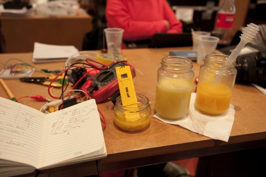 Image from the workshop medialab prado