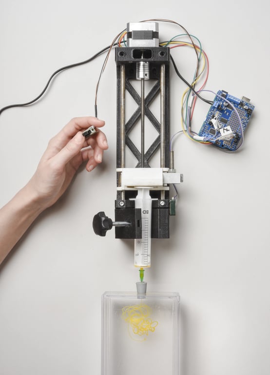 Images from the Near Future Laboratory Exhibition at Grassi Museum exhibit Futures Material and Design of Tomorrow