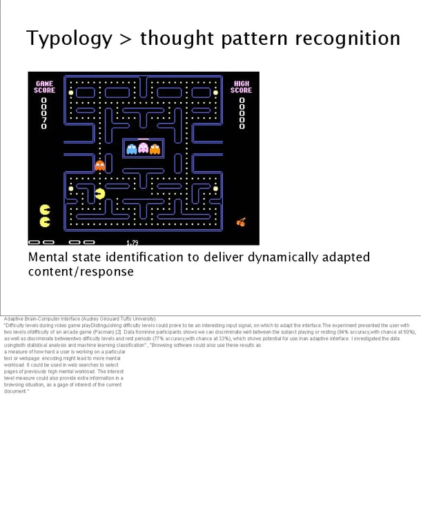 Images from the Near Future Laboratory SxSW 2012 Presentation on Brain Consciousness User Interfaces SxSW 2012