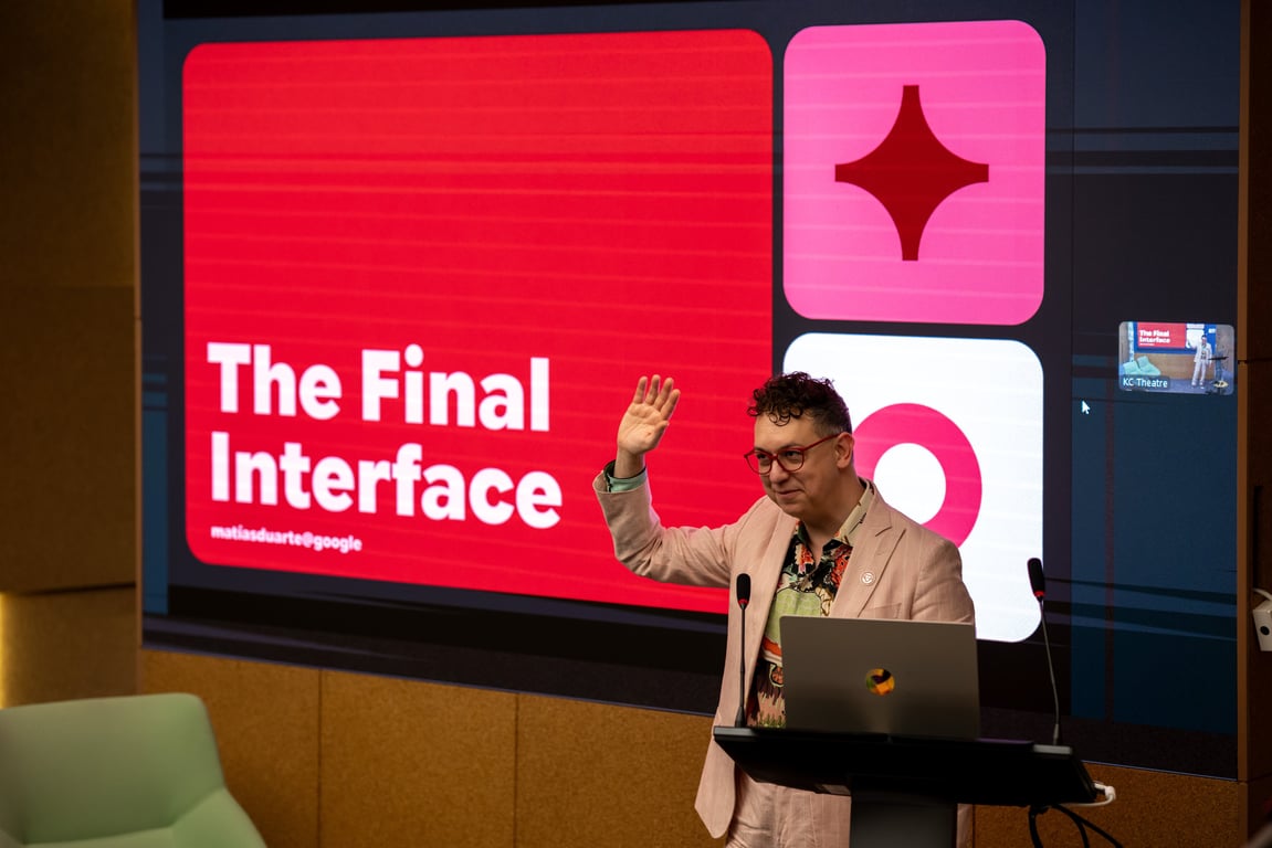 Images from the symposium The Future of Being Human at MBZUAI in Abu Dhabi November 20-22 2025 hosted by Elizabeth Churchill