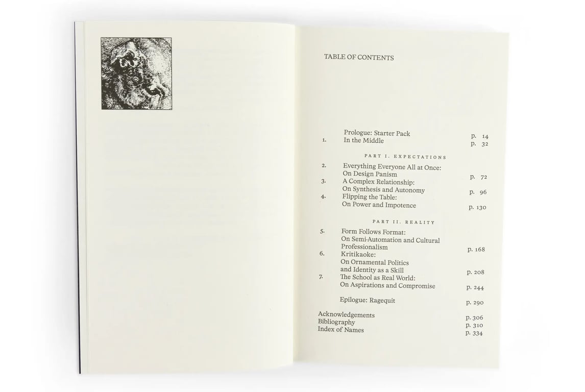 A photo Silvio Lorusso's book What Design Can’t Do