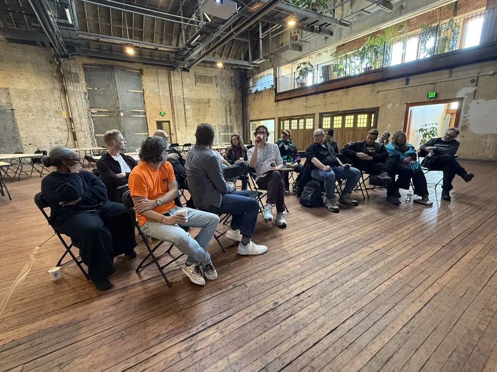 Images from the Near Future Laboratory workshop 'Futures of Work'