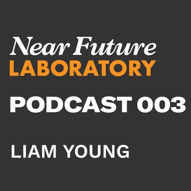 Near Future Laboratory Podcast Season {podcast.data.season} Episode {podcast.data.episode} titled {frontmatter.title}