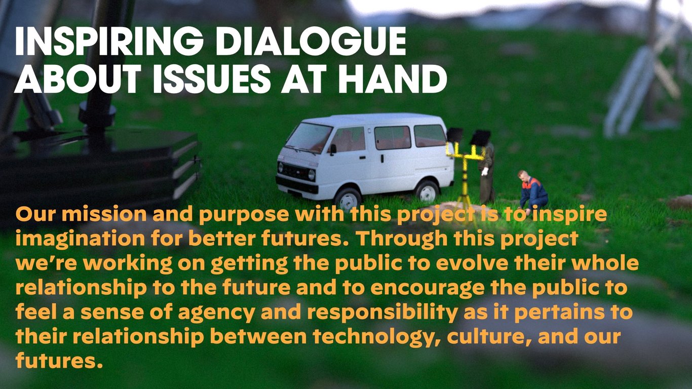 Images from the Near Future Laboratory proposal to LACMA's R+D Lab. 