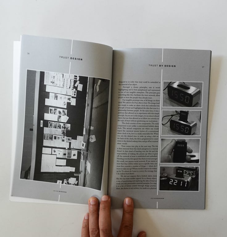 Trust Project pamphlet excerpt, 2011