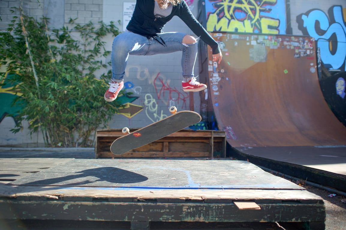 Photograph from the Hello, Skater Girl archive, 2011–2012.