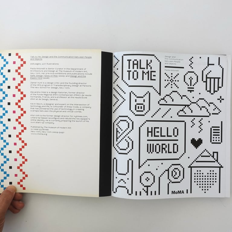 Talk to Me book interior spread