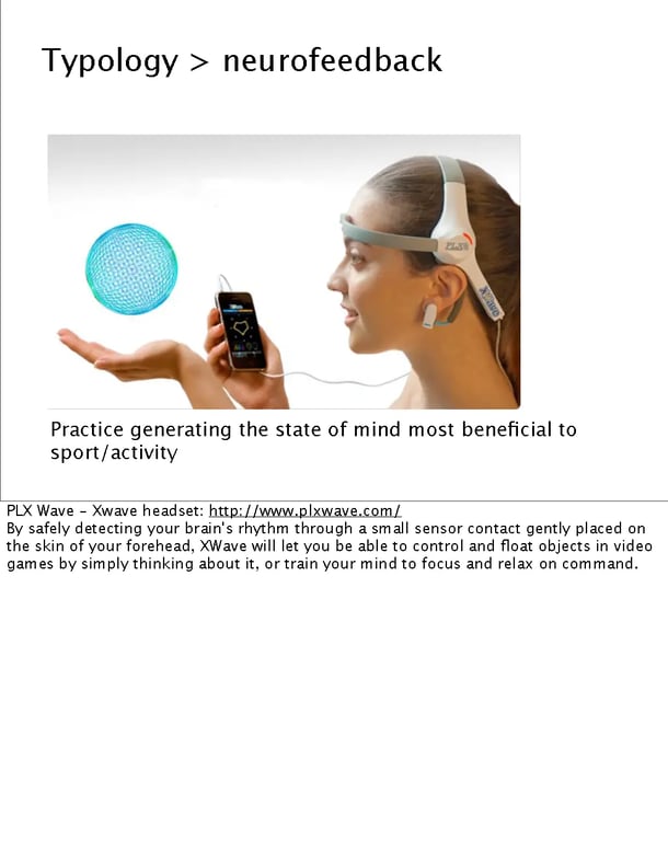 Images from the Near Future Laboratory SxSW 2012 Presentation on Brain Consciousness User Interfaces SxSW 2012