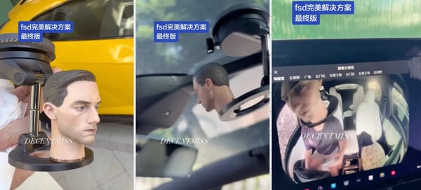 Chinese Drivers Are Using Tiny Plastic Heads to Fool Tesla’s Autopilot