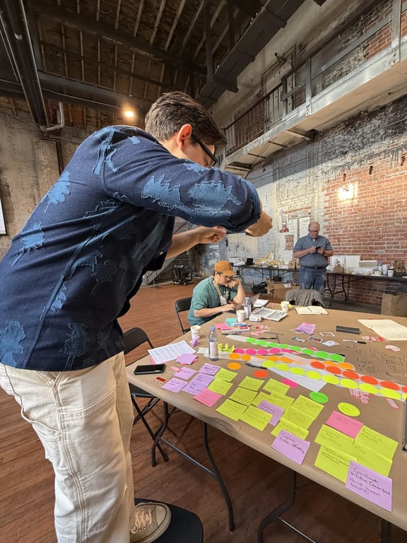 Images from the Near Future Laboratory workshop 'Futures of Work'