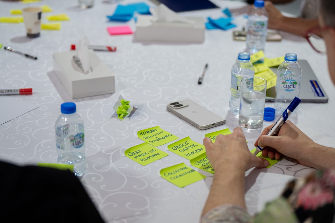 Images from the symposium The Future of Being Human at MBZUAI in Abu Dhabi November 20-22 2025 hosted by Elizabeth Churchill