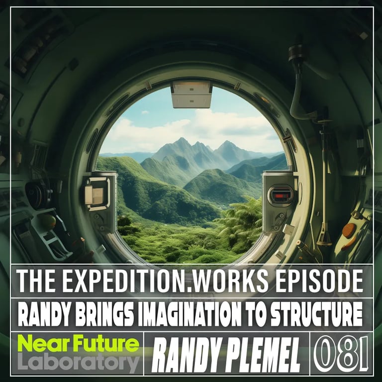 Near Future Laboratory Podcast Season {podcast.data.season} Episode {podcast.data.episode} titled {frontmatter.title}