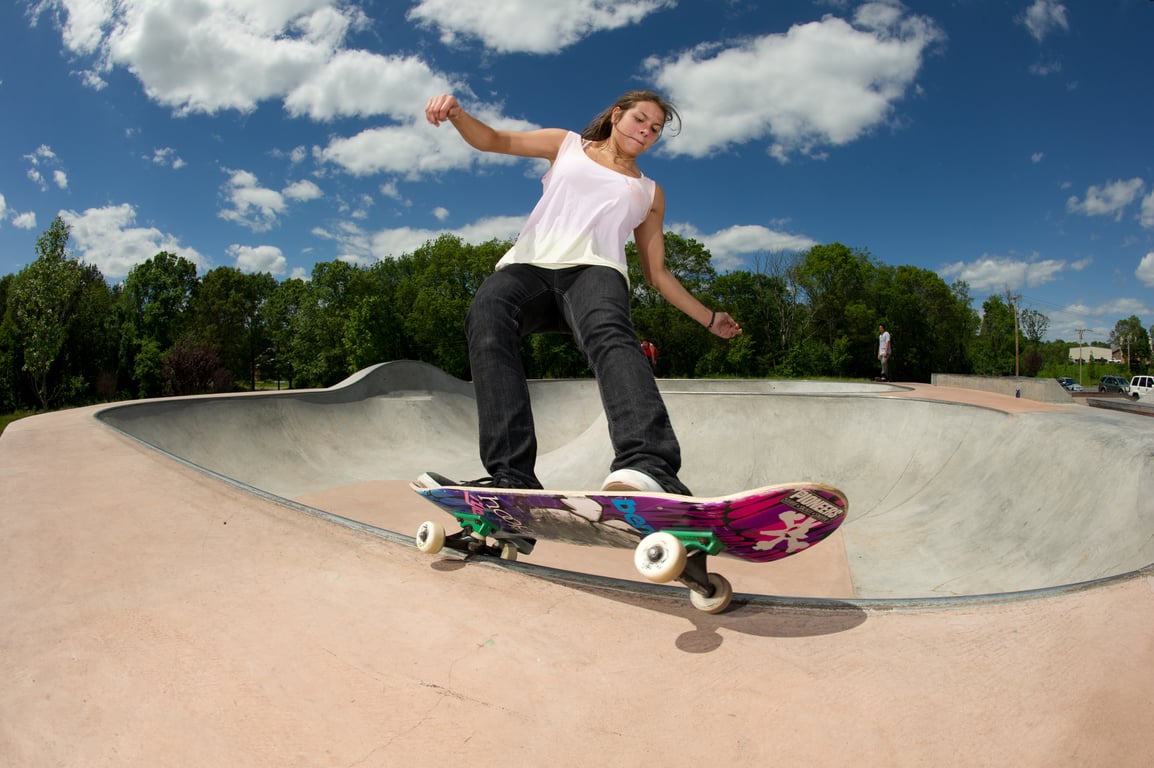 Photograph from the Hello, Skater Girl archive, 2011–2012.