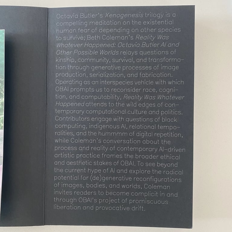 Reality Was Whatever Happened