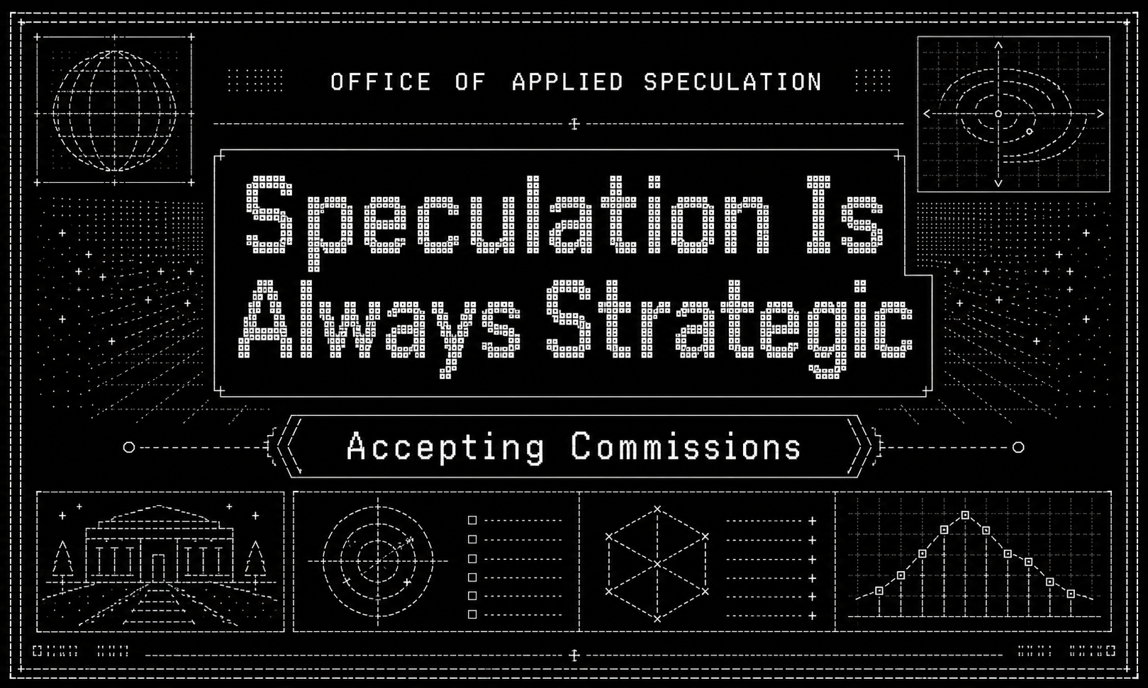 Office of Applied Speculation interstitial advertisement.