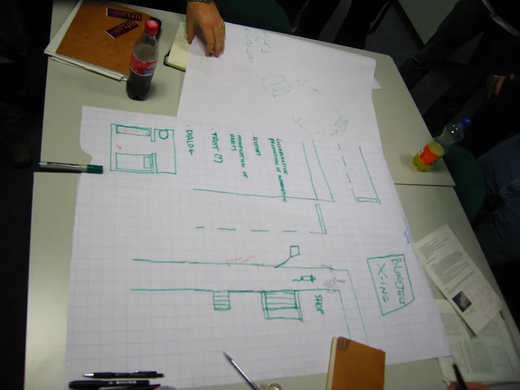 Image from the workshop Blogjects and the New Ecology of Things