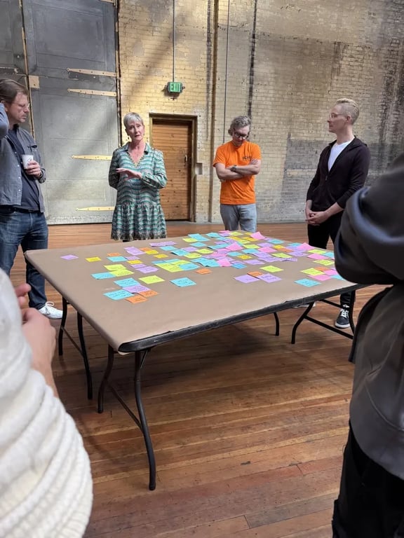 Images from the Near Future Laboratory workshop 'Futures of Work'