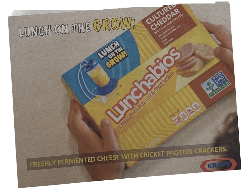 A photo from the Design Fiction newspaper The Tomorrow Times