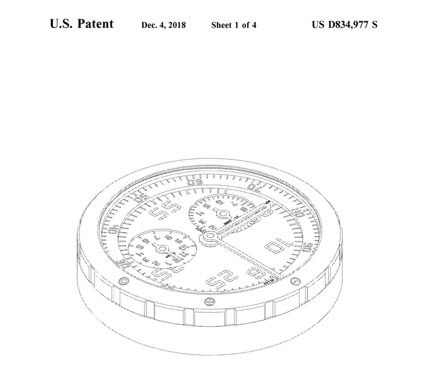 Patent drawing of the OMATA One