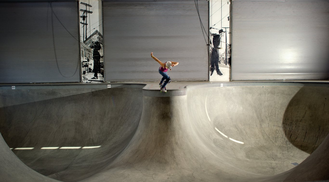 Photograph from the Hello, Skater Girl archive, 2011–2012.