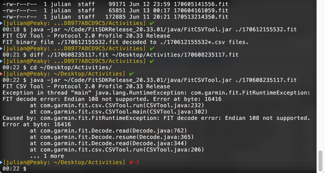 A FIT decoder stopping on an invalid value, June 2017.