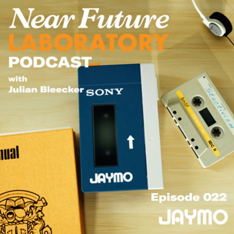 Near Future Laboratory Podcast Season {podcast.data.season} Episode {podcast.data.episode} titled {frontmatter.title}