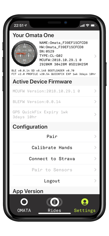 OMATA Utility App release screenshot from the App Store-era source set.