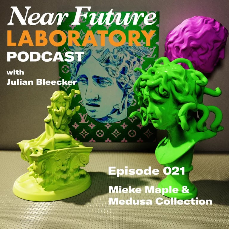 Near Future Laboratory Podcast Season {podcast.data.season} Episode {podcast.data.episode} titled {frontmatter.title}