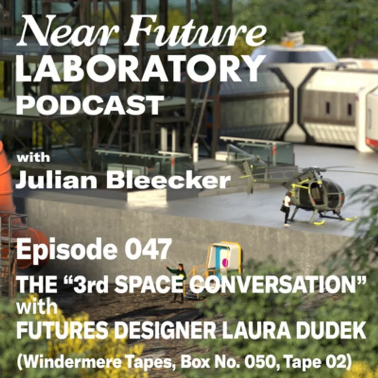 Near Future Laboratory Podcast Season {podcast.data.season} Episode {podcast.data.episode} titled {frontmatter.title}