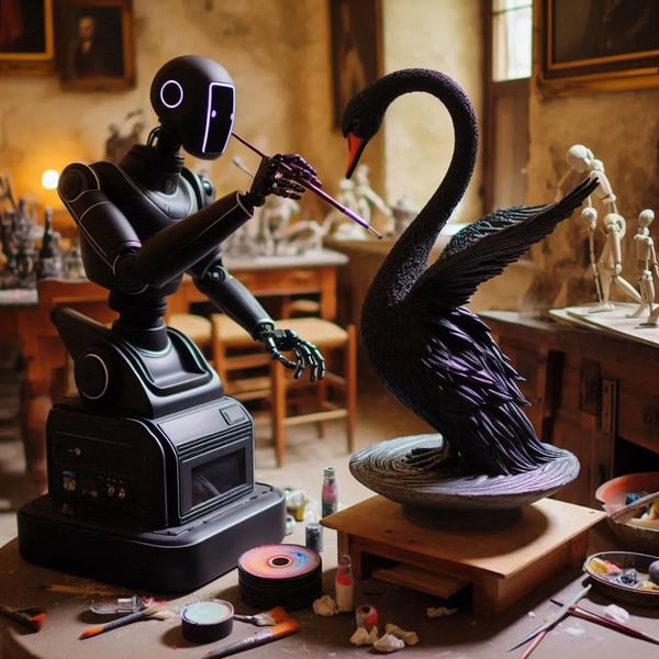 Robot in Roses — Bruce Sterling