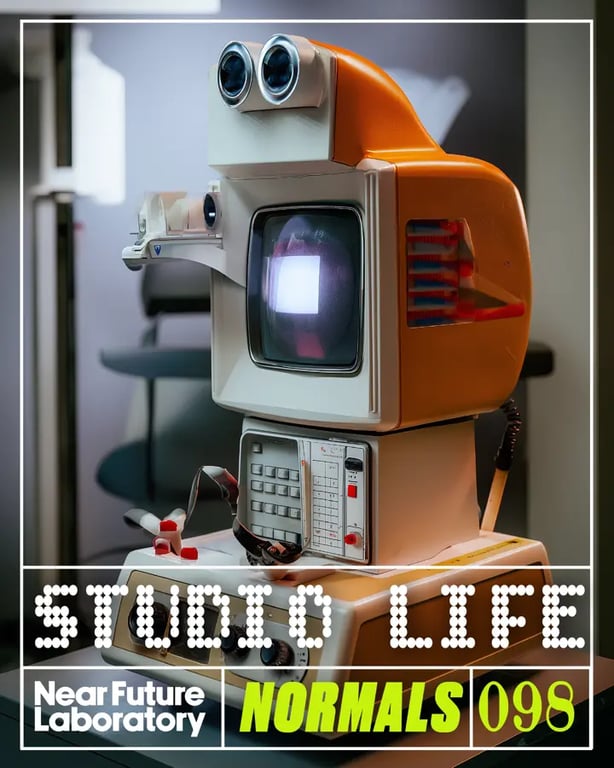 Cover Art for Near Future Laboratory Podcast Episode 098 Normals