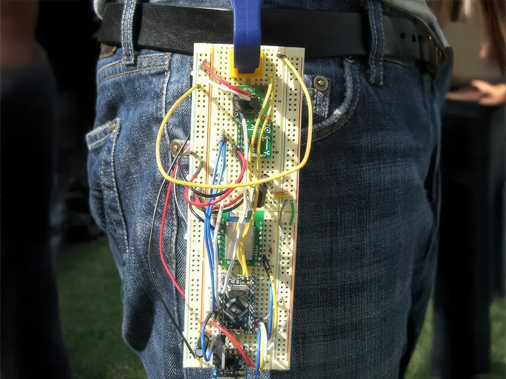 Mobzombies Collaboration showing an animated brain being chased by zombies