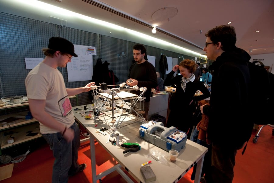 Image from the workshop medialab prado