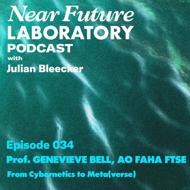 Near Future Laboratory Podcast Season {podcast.data.season} Episode {podcast.data.episode} titled {frontmatter.title}