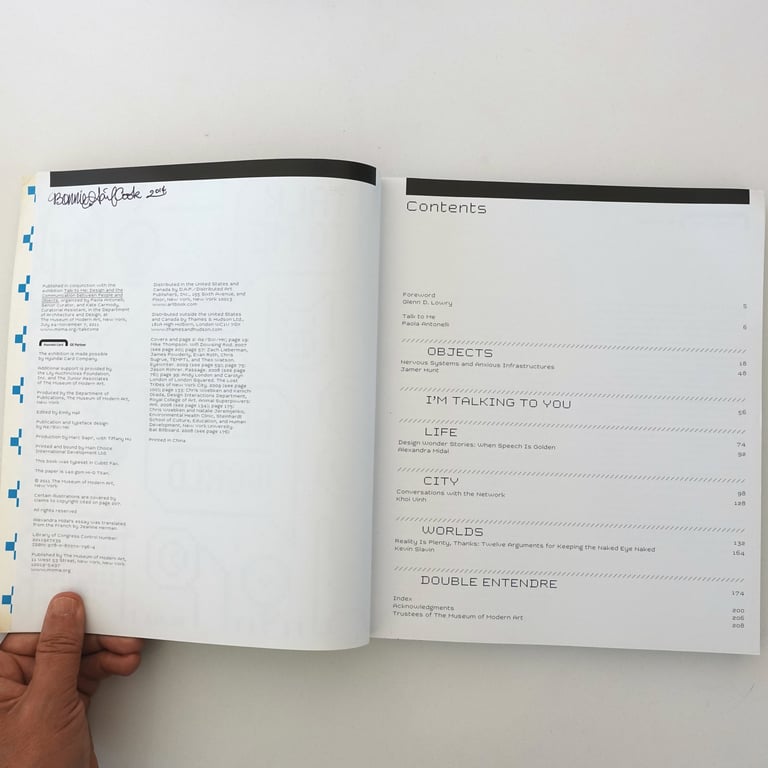 Talk to Me book interior spread