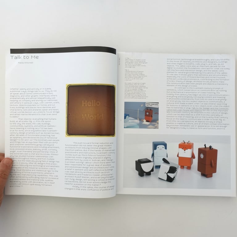 Talk to Me book interior spread