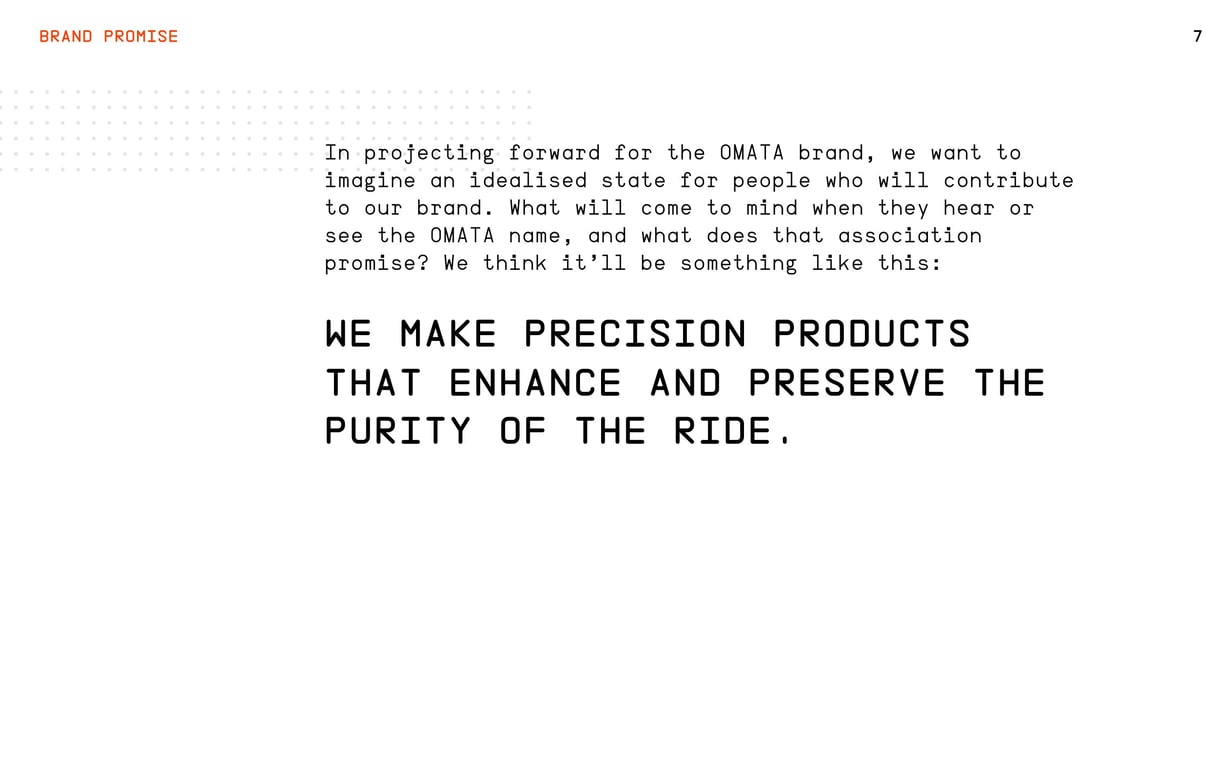 OMATA Brand Books: v1.0, page 7