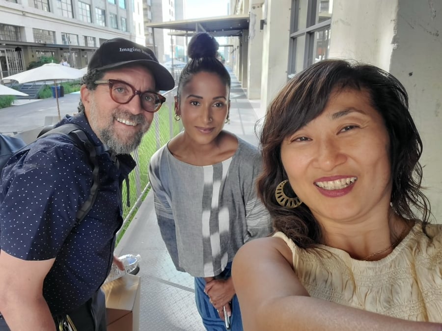 Julian Bleecker, PhD giving the closing keynote at the LA Design Festival