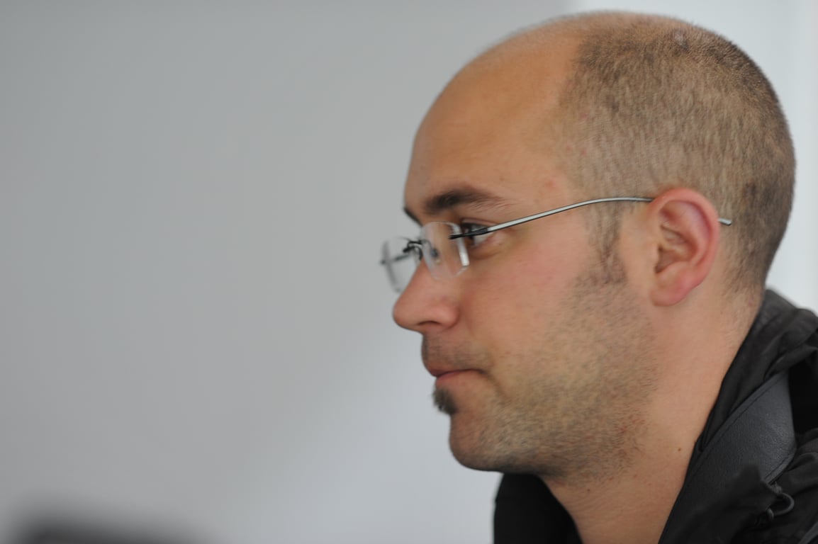 Photograph from Design Engaged 2008 in Montréal; tagged nicolasnova.