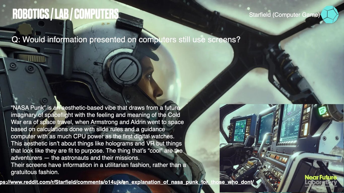 Image from the Near Future Laboratory project where Julian Bleecker was a Futurist Technical Consultant on the Netflix film by Brad Peyton, 'Atlas'