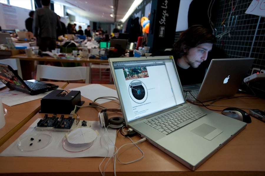 Image from the workshop medialab prado