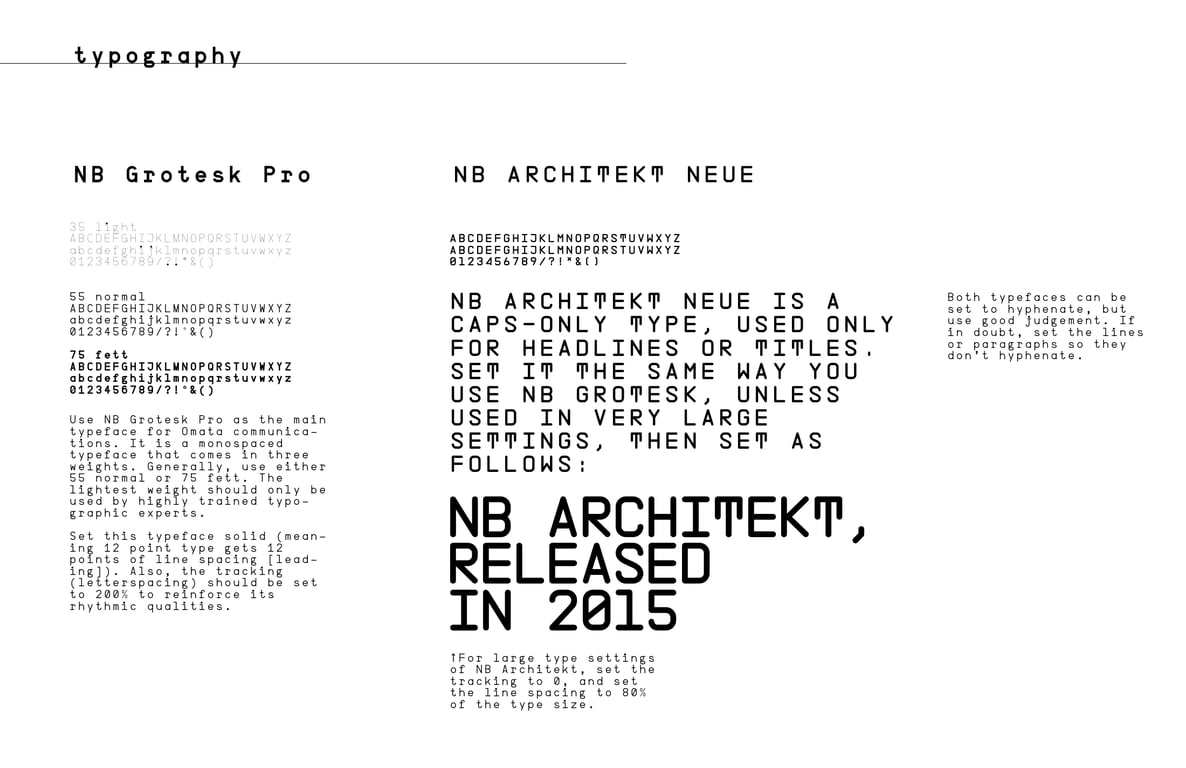 OMATA Brand Books: v1.10, page 33