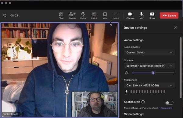Screenshot while writing with Tobias Revell